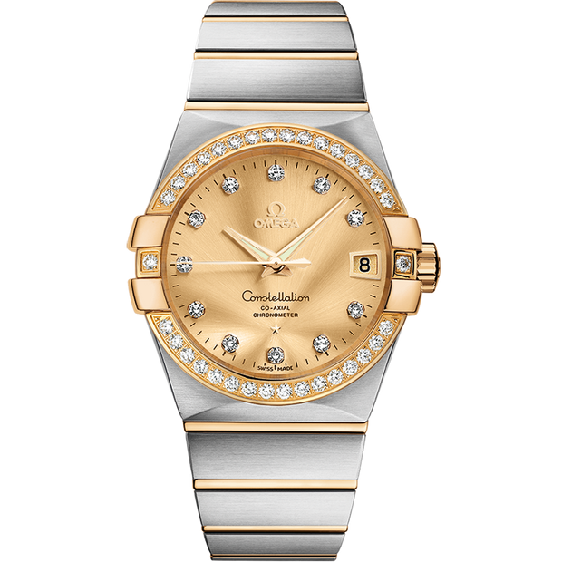 Omega Constellation 38 mm, steel - yellow gold on steel - yellow gold