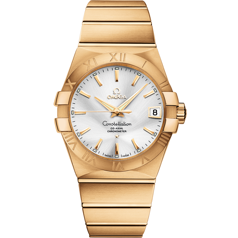 Omega Constellation 38 mm, yellow gold on yellow gold