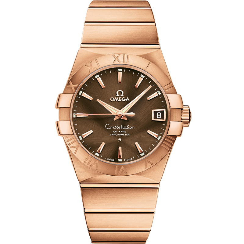 Omega Constellation 38 mm, red gold on red gold