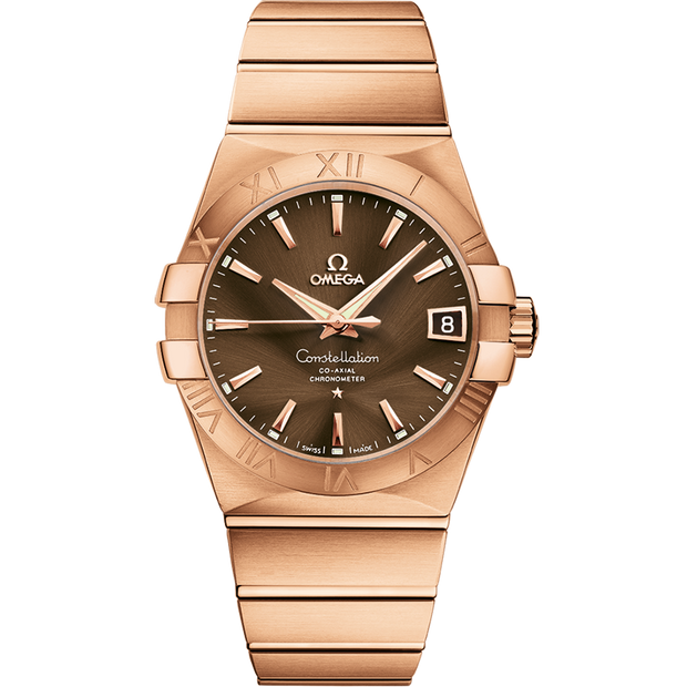 Omega Constellation 38 mm, red gold on red gold