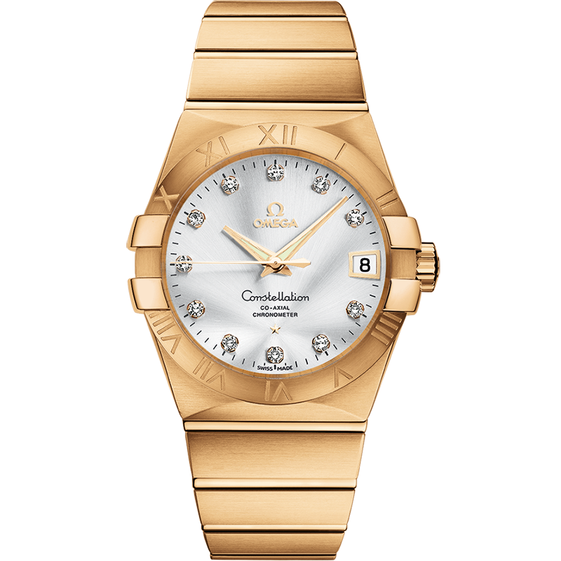 Omega Constellation 38 mm, yellow gold on yellow gold