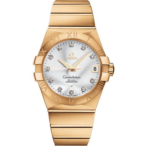 Omega Constellation 38 mm, yellow gold on yellow gold