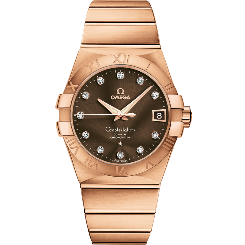 Omega Constellation 38 mm, red gold on red gold