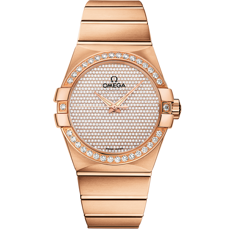 Omega Constellation 38 mm, red gold on red gold