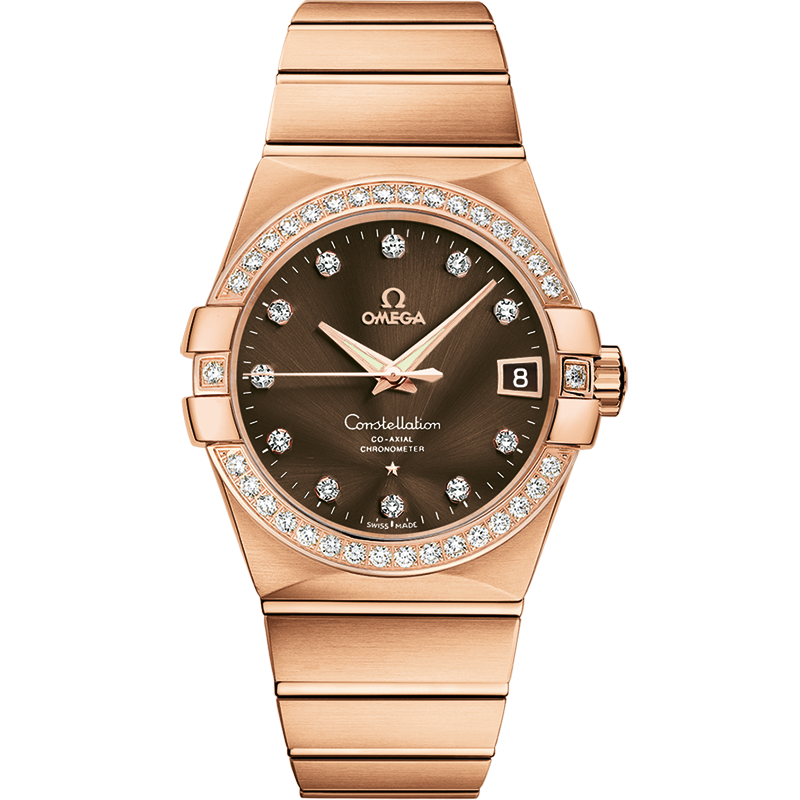 Omega Constellation 38 mm, red gold on red gold