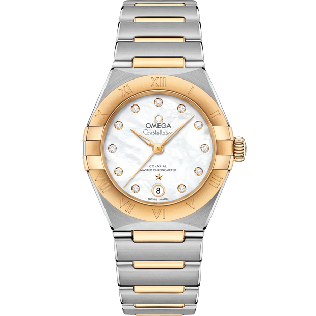 Omega Constellation 29 mm, steel - yellow gold on steel - yellow gold