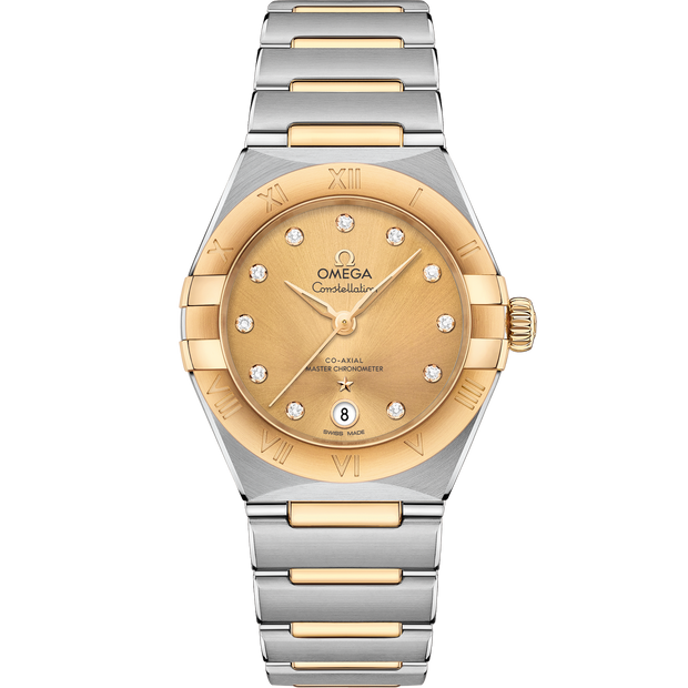 Omega Constellation 29 mm, steel - yellow gold on steel - yellow gold