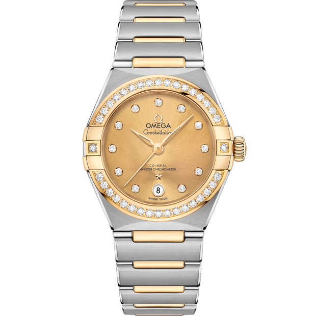 Omega Constellation 29 mm, steel - yellow gold on steel - yellow gold