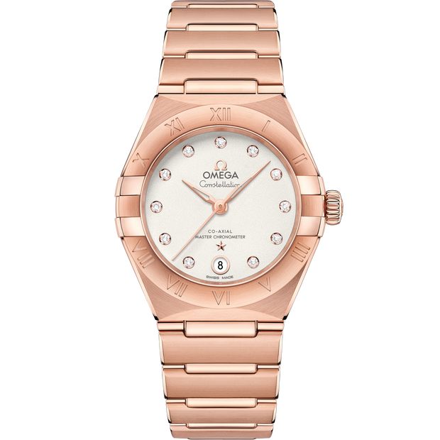 Omega Constellation 29 mm, Sedna™ gold on Sedna™ gold