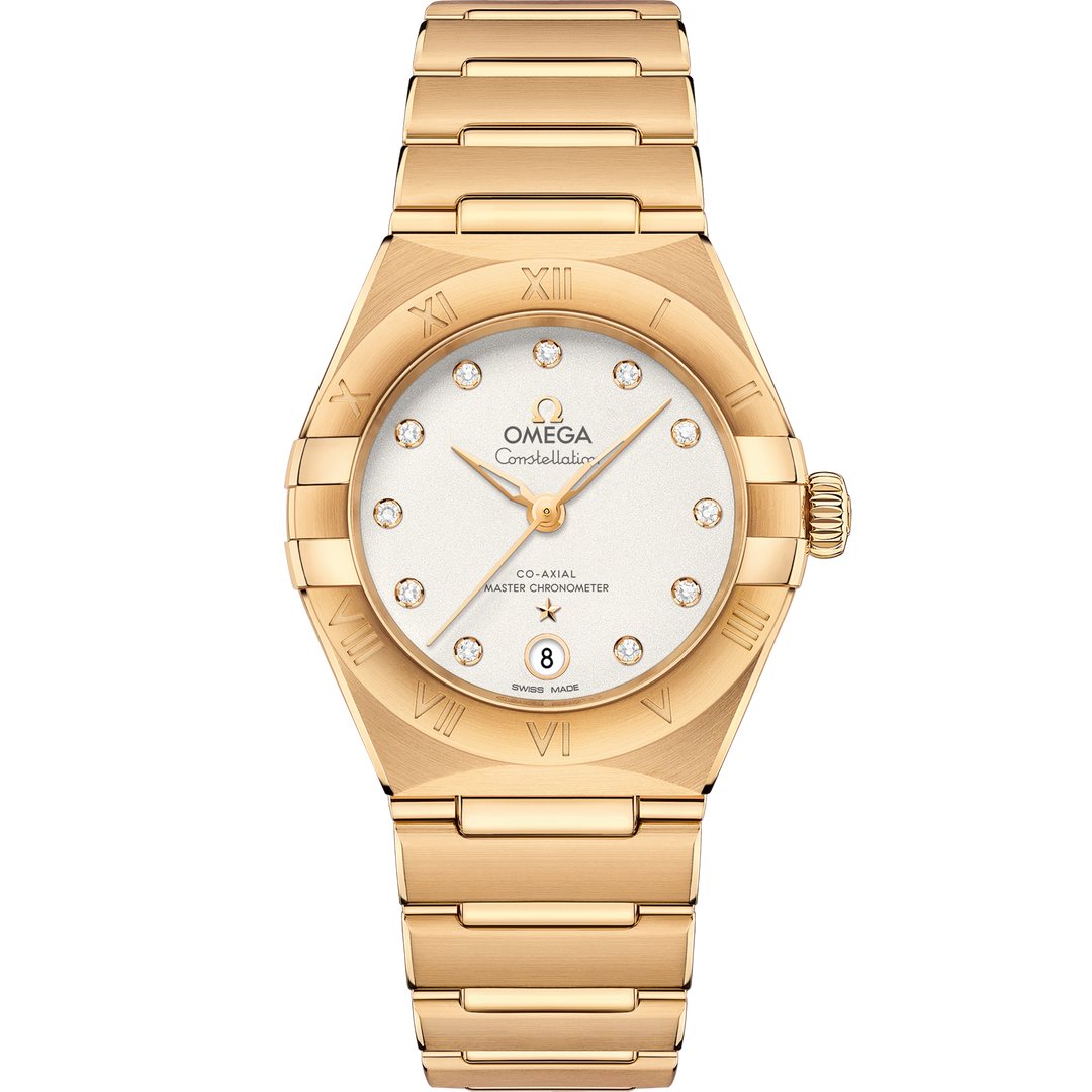 Omega Constellation 29 mm, yellow gold on yellow gold