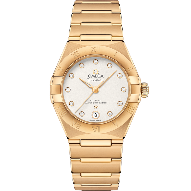 Omega Constellation 29 mm, yellow gold on yellow gold