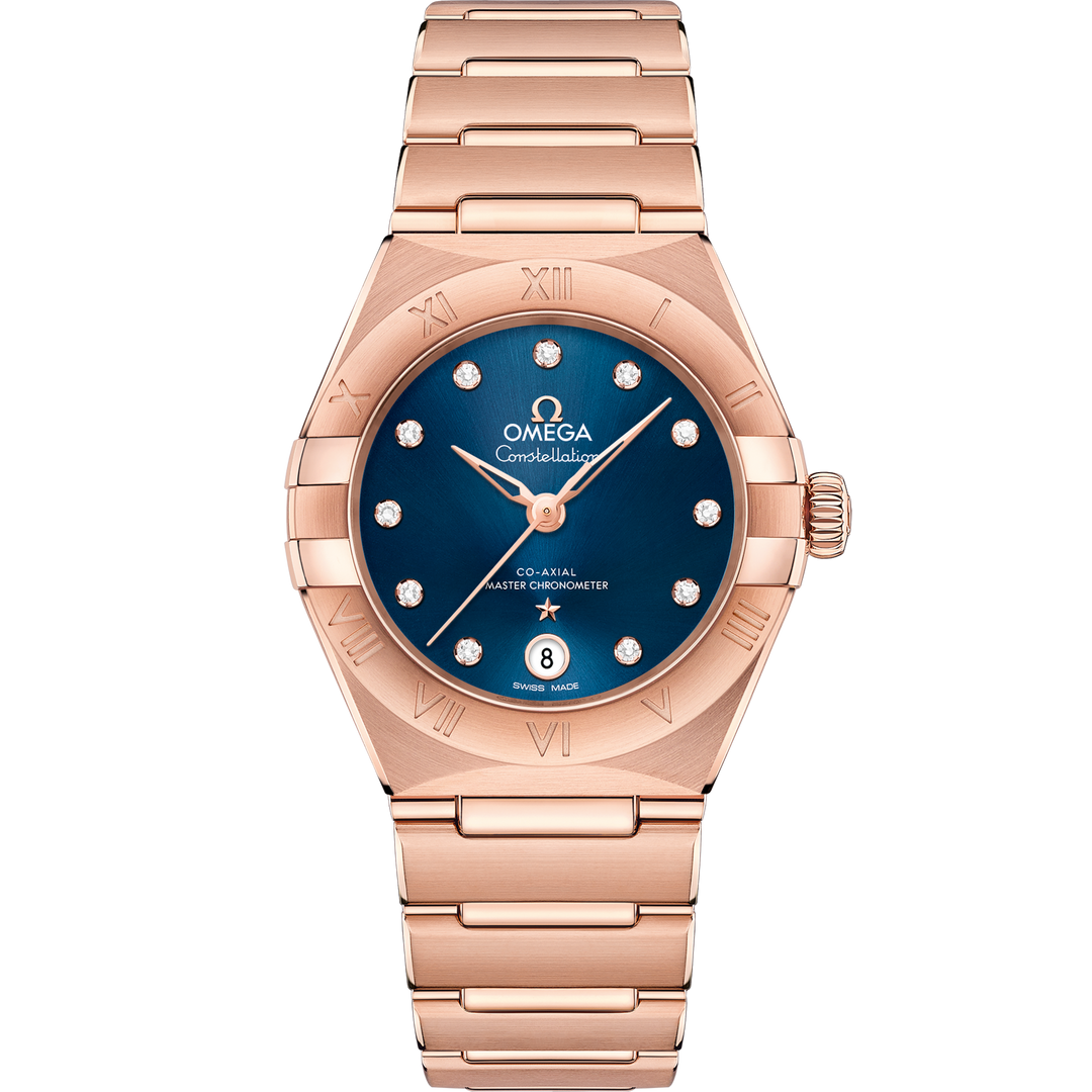 Omega Constellation 29 mm, Sedna™ gold on Sedna™ gold