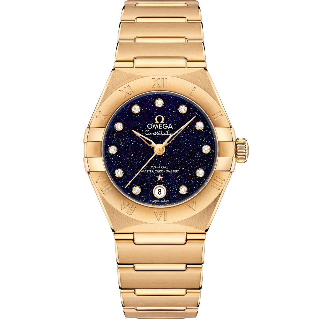 Omega Constellation 29 mm, yellow gold on yellow gold