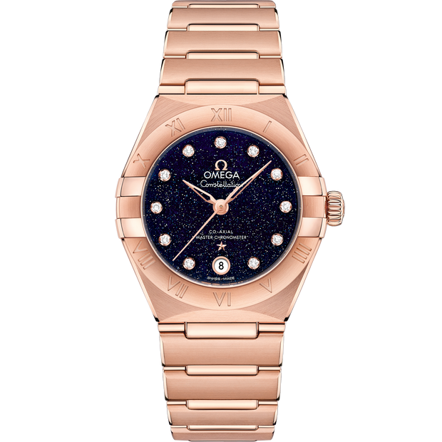 Omega Constellation 29 mm, Sedna™ gold on Sedna™ gold