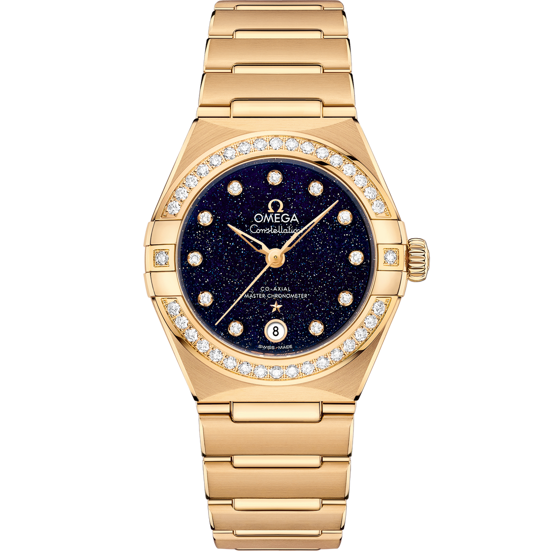 Omega Constellation 29 mm, yellow gold on yellow gold