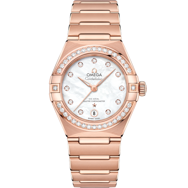 Omega Constellation 29 mm, Sedna™ gold on Sedna™ gold