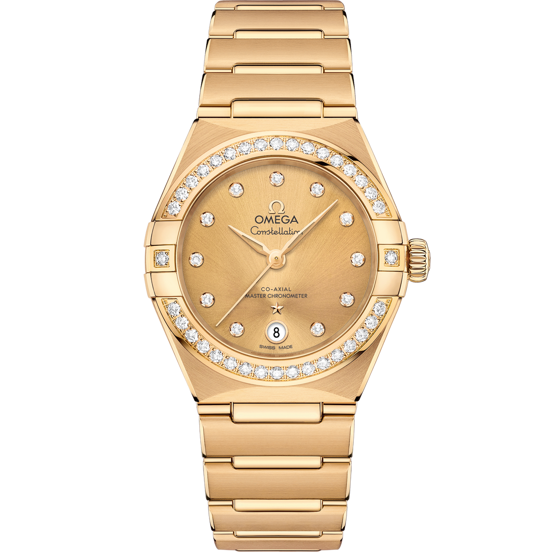 Omega Constellation 29 mm, yellow gold on yellow gold