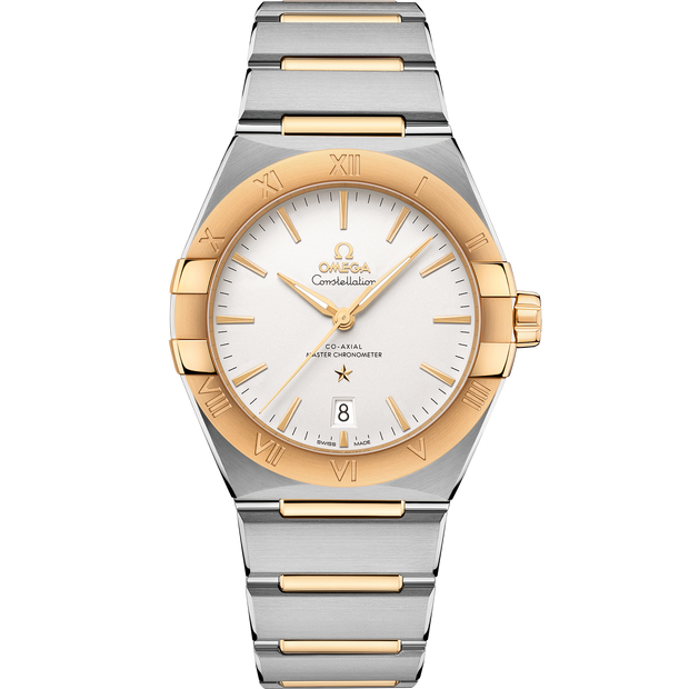 Omega Constellation 39 mm, steel - yellow gold on steel - yellow gold