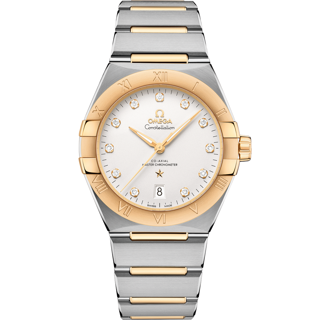 Omega Constellation 39 mm, steel - yellow gold on steel - yellow gold