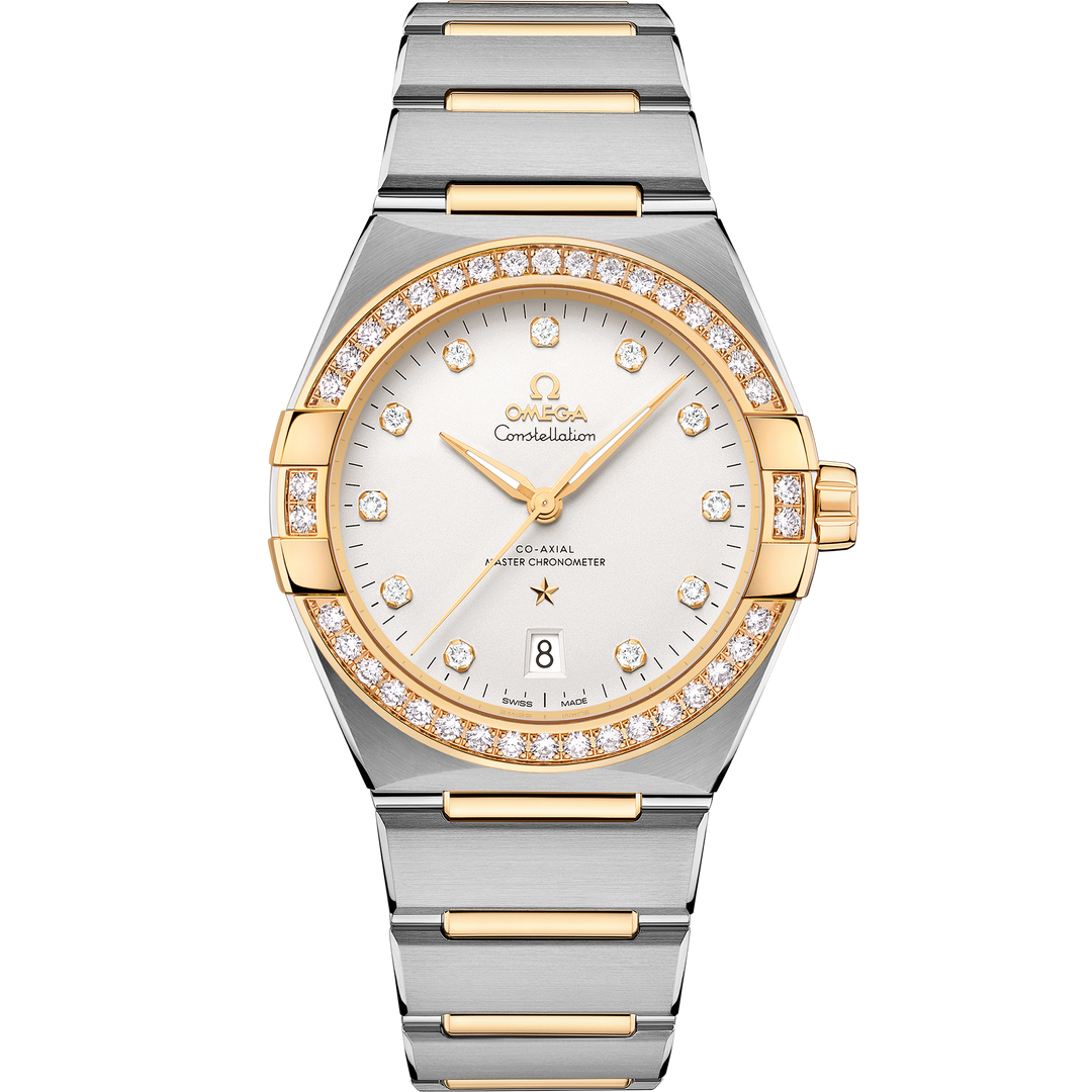 Omega Constellation 39 mm, steel - yellow gold on steel - yellow gold