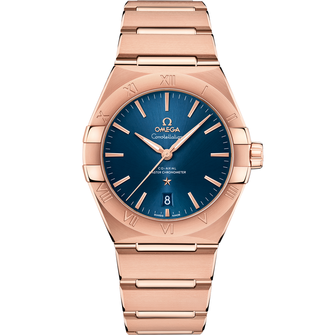 Omega Constellation 39 mm, Sedna™ gold on Sedna™ gold