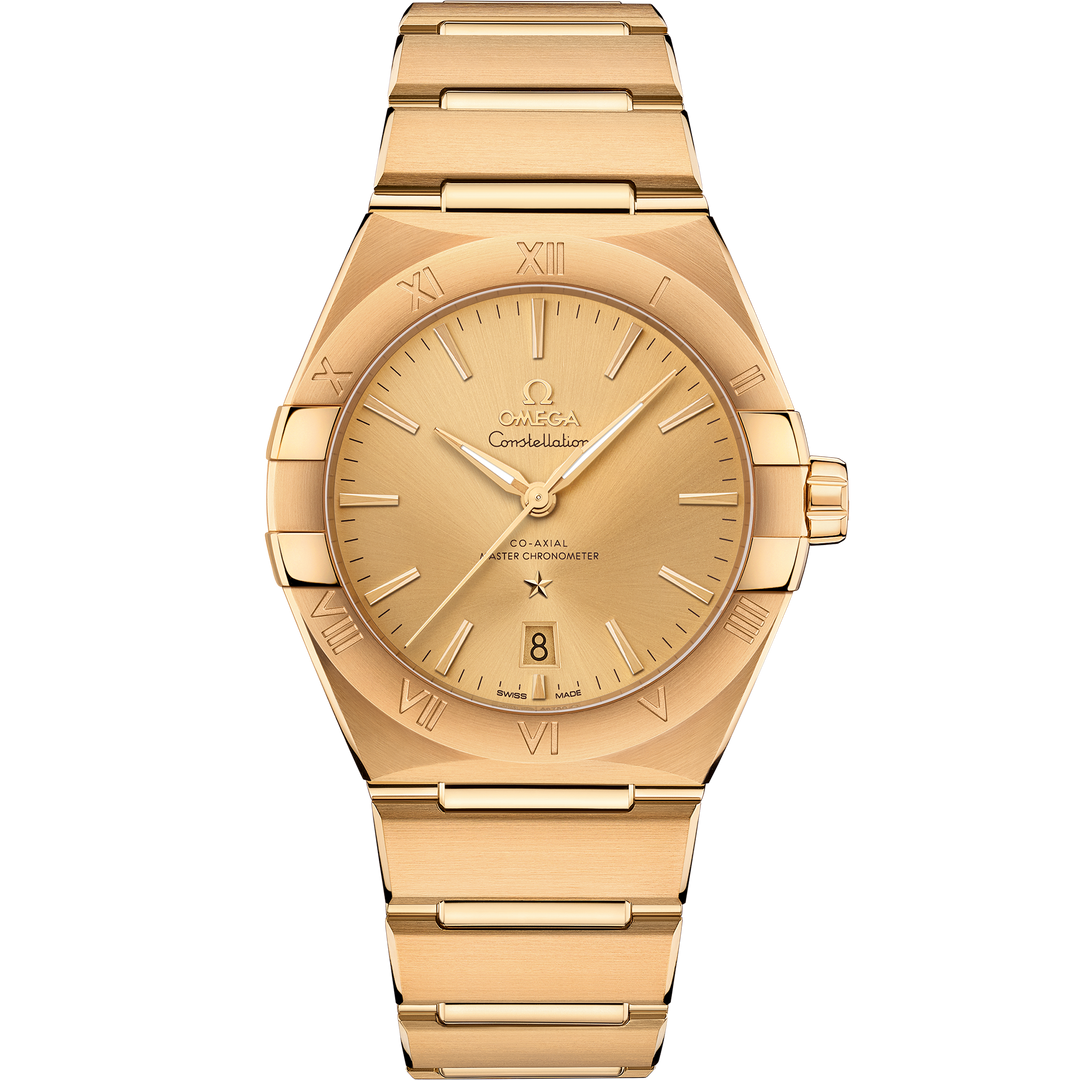 Omega Constellation 39 mm, yellow gold on yellow gold