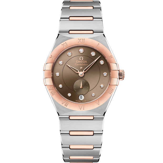 Omega Constellation 34 mm, steel - Sedna™ gold on steel - Sedna™ gold