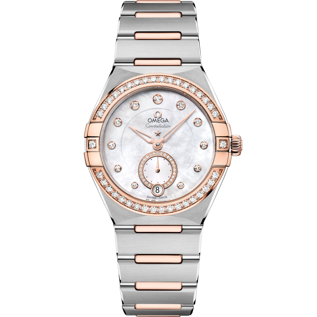 Omega Constellation 34 mm, steel - Sedna™ gold on steel - Sedna™ gold