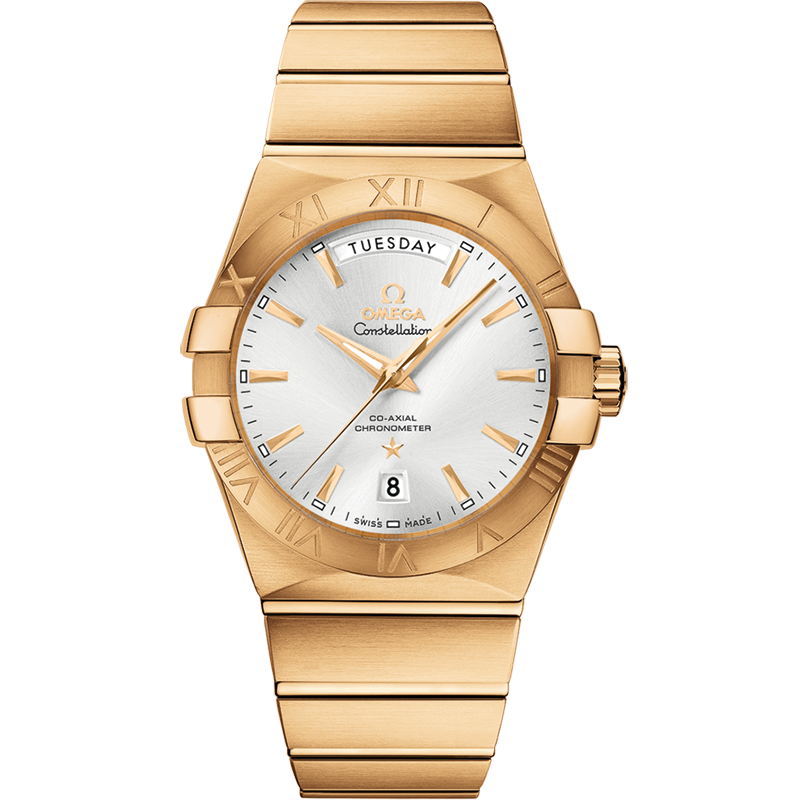 Omega Constellation 38 mm, yellow gold on yellow gold