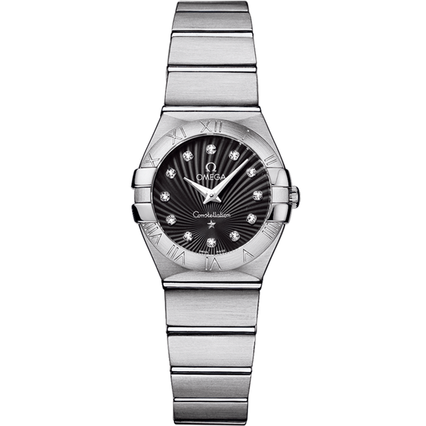 Omega Constellation 24 mm, steel on steel