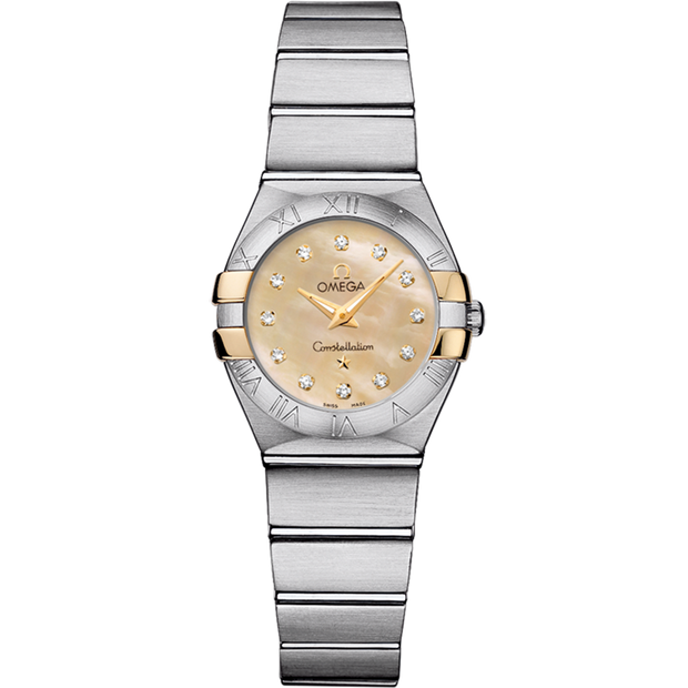 Omega Constellation 24 mm, steel - yellow gold on steel