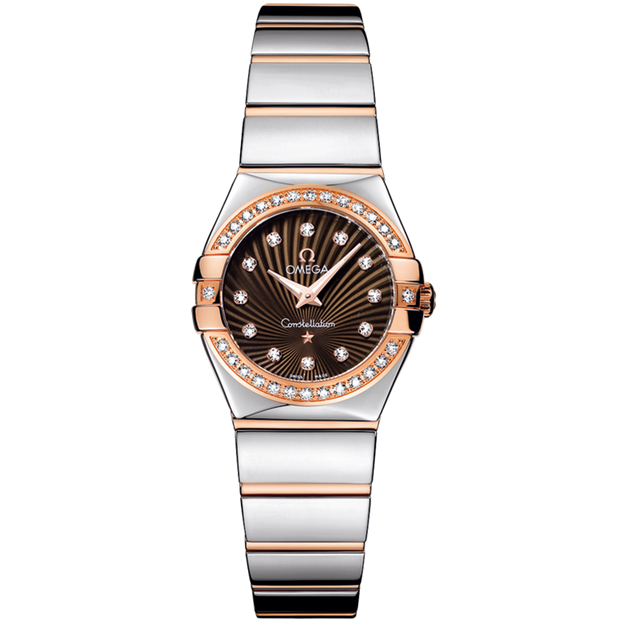 Omega Constellation 24 mm, steel - red gold on steel - red gold