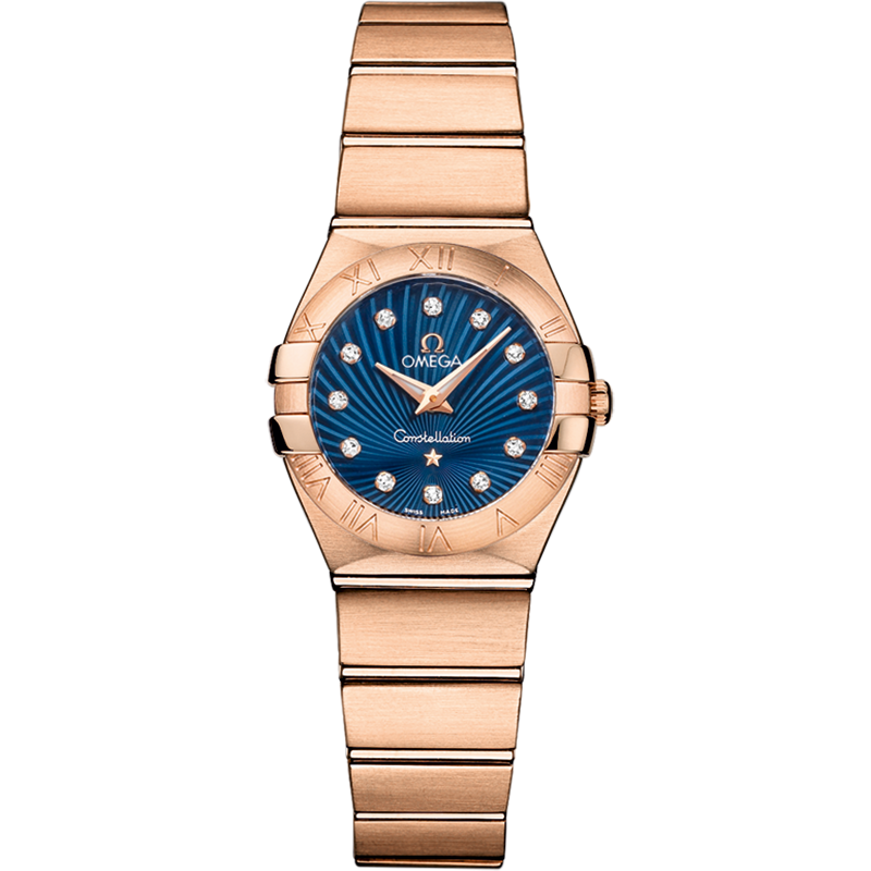 Omega Constellation 24 mm, red gold on red gold