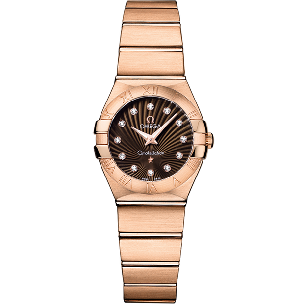 Omega Constellation 24 mm, red gold on red gold