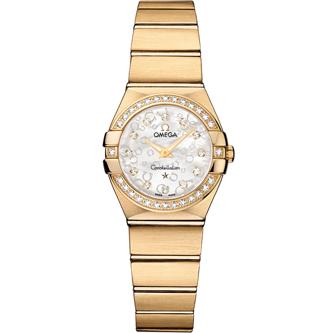 Omega Constellation 24 mm, yellow gold on yellow gold