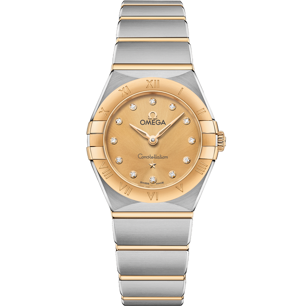 Omega Constellation 25 mm, steel - yellow gold on steel - yellow gold