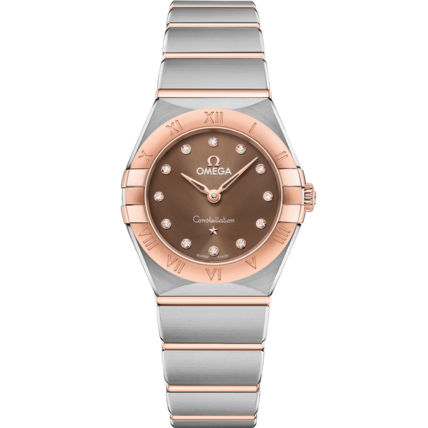 Omega Constellation 25 mm, steel - Sedna™ gold on steel - Sedna™ gold