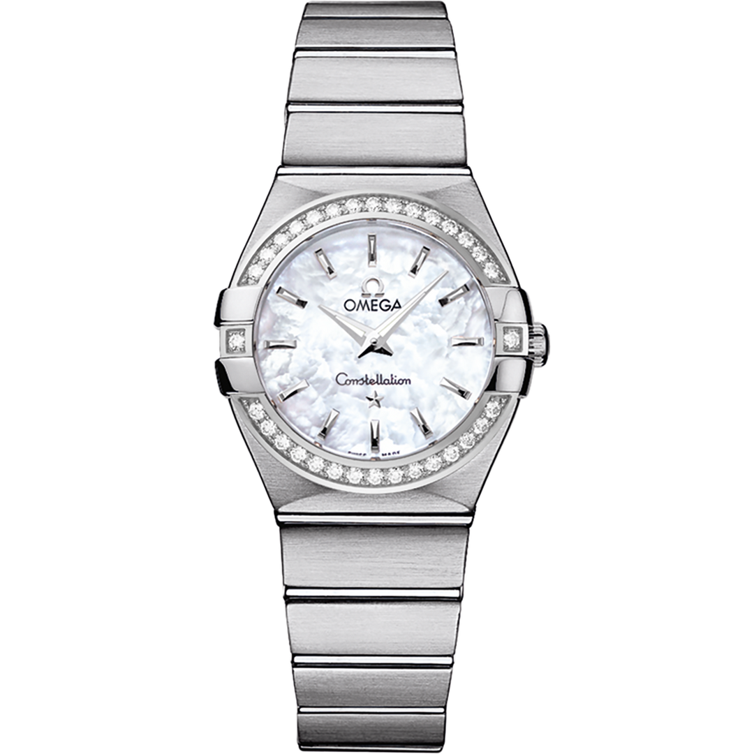 Omega Constellation 27 mm, steel on steel