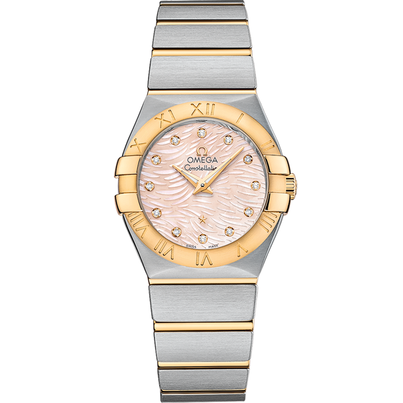 Omega Constellation 27 mm, steel - yellow gold on steel - yellow gold