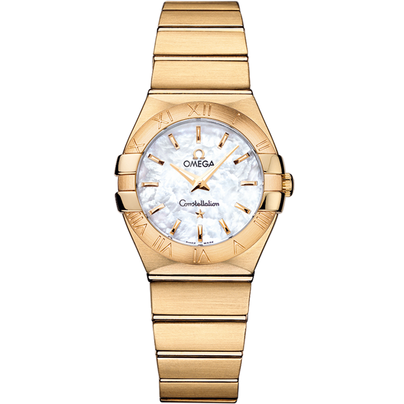 Omega Constellation 27 mm, yellow gold on yellow gold