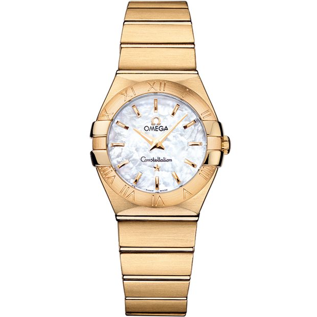 Omega Constellation 27 mm, yellow gold on yellow gold