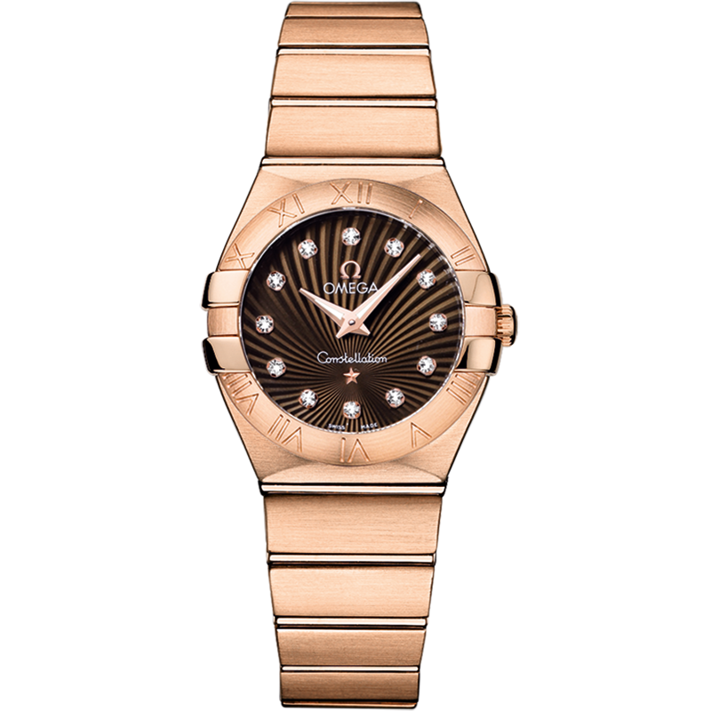 Omega Constellation 27 mm, red gold on red gold