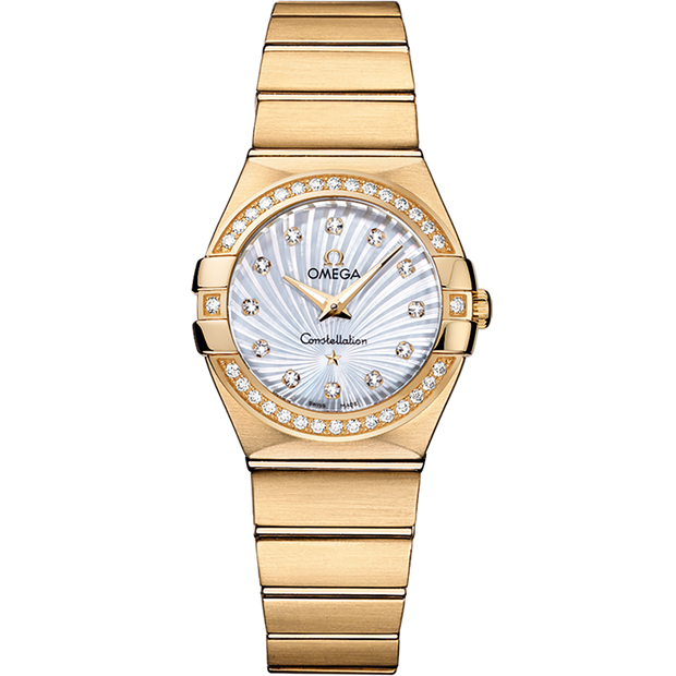 Omega Constellation 27 mm, yellow gold on yellow gold