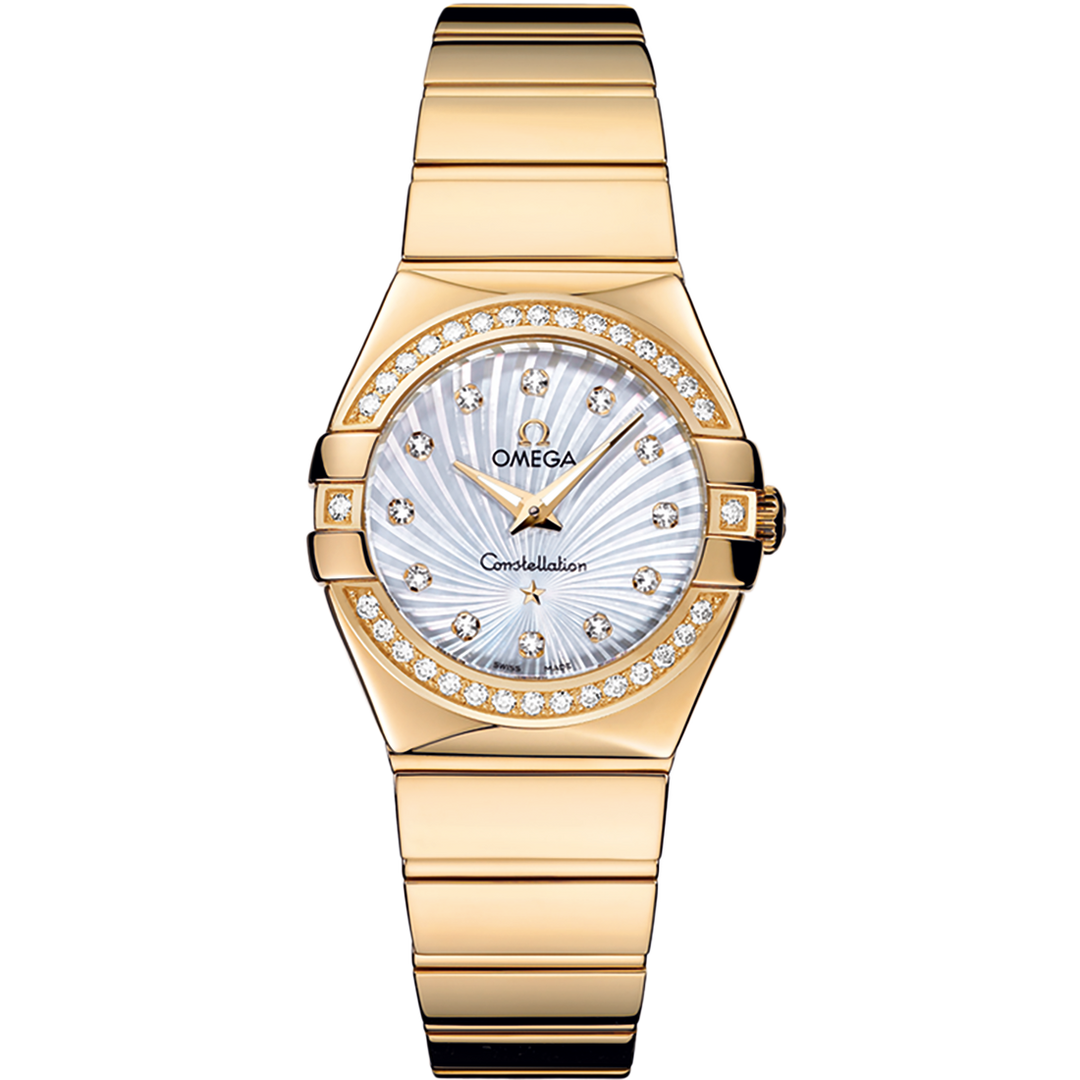 Omega Constellation 27 mm, yellow gold on yellow gold