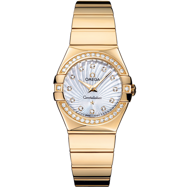 Omega Constellation 27 mm, yellow gold on yellow gold