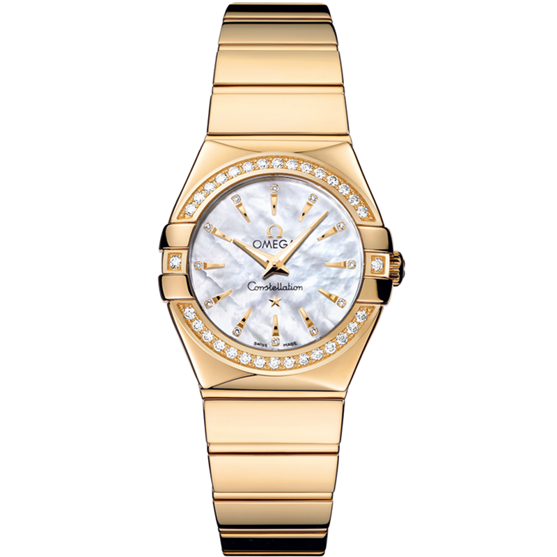 Omega Constellation 27 mm, yellow gold on yellow gold