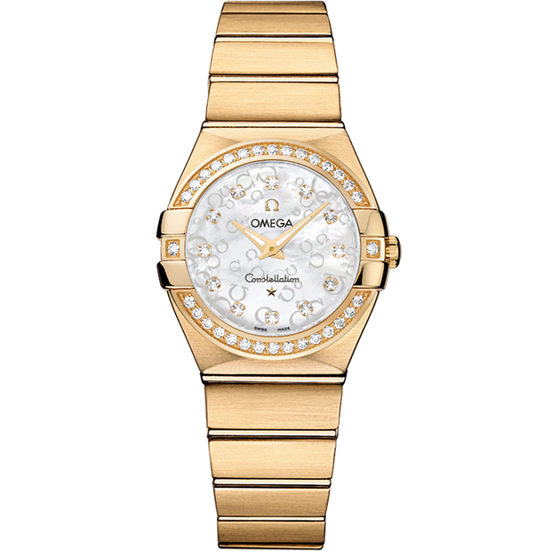 Omega Constellation 27 mm, yellow gold on yellow gold