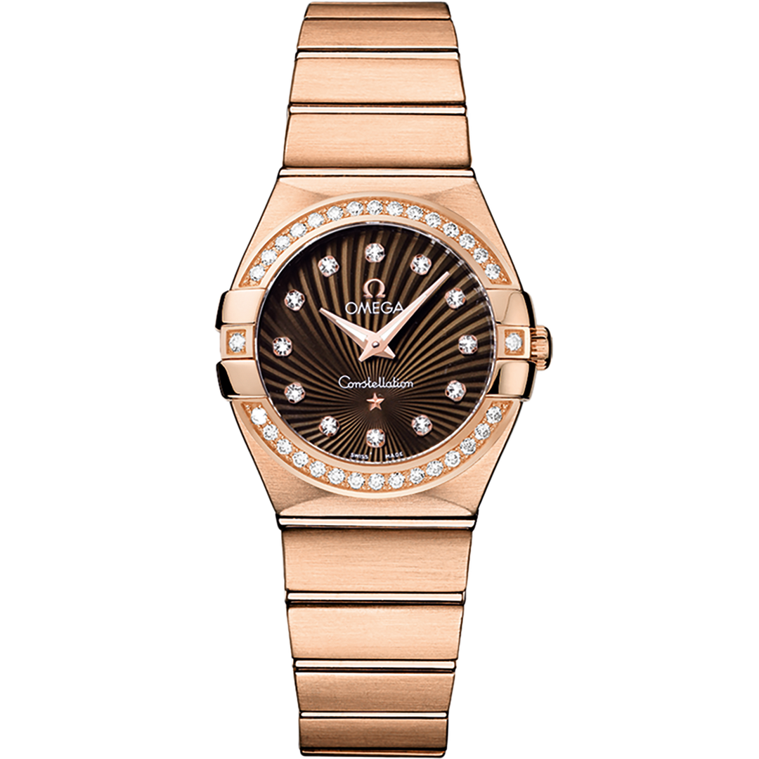 Omega Constellation 27 mm, red gold on red gold