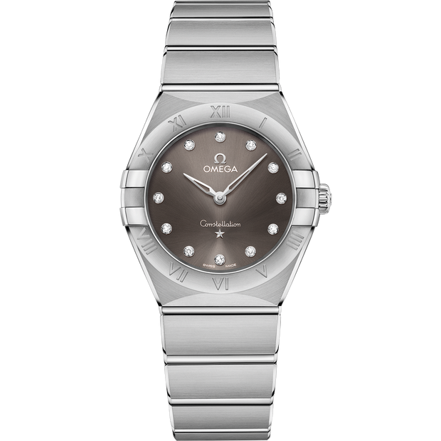 Omega Constellation 28 mm, steel on steel