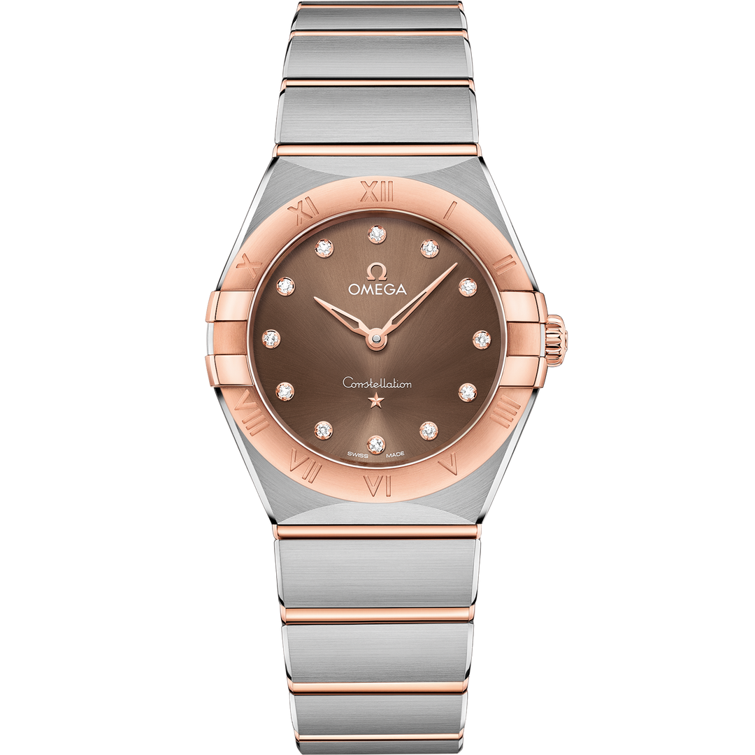 Omega Constellation 28 mm, steel - Sedna™ gold on steel - Sedna™ gold